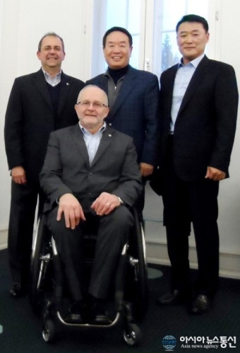 2014인천장애인조직위AG 위원장, IPC 공식 방문