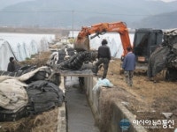 성주군, 수륜면 설 맞이 장비동원 Clean 성주만들기 앞장