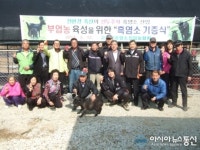 고령군, 흑염소 부업마을 육성 본격 추진