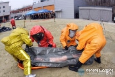 안산소방서, 실전과 같은화학사고 누출 대비 훈련”에 총력