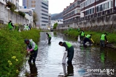 여수시, 7일 문수동 ‘연등천 대 청결 운동‘
