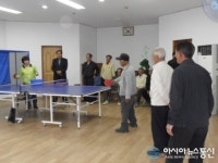 고령군 우곡면, 노인회관에서 경로당 탁구공 소리