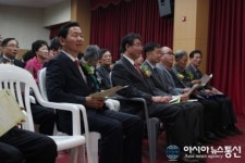 평택 에바다학교 준공식에 참석한 김상곤 경기교육감