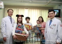 계명대 동산병원, 어린이 환우에게 선물 전달
