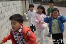 인천시 옹진군 연평도 초등학교 민방위 대피훈련