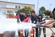 삼성SDI 천안사업장, 업성초등학교 소방교육과 훈련실시