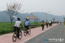 창녕 낙동강 종주 자전거길 이용객 급증