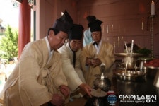 의령 기강서원서 삼도수군통제사 이운용 장군 배향 제례