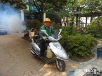 통영 북신동 쟈율방역단, 하절기 방역활동 펼쳐