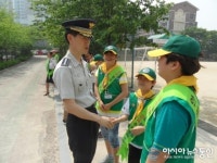 안양만안경찰서, 삼봉초등학교 4대 사회악근절 캠페인