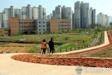 아산신도시 지산공원, 명품황토길 조성