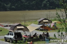 금강에서 가족과 함께 즐거운 캠핑을…청양 동강리 운영중