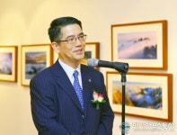 축사 하는 김기헌 관광공사 해외마케팅실장