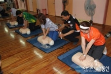 노원소방서, 상명초등학교 심폐소생술 교육 실시