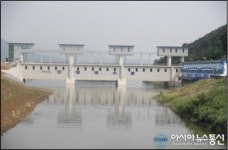 김해시, 한림배수문 준공