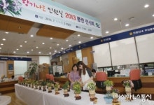 고성군청 민원실 풍란 향기 ‘가득’