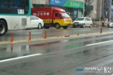 군포시, 도로시설물 파손된채 방치