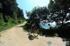 낙동강 자전거길의 필수코스 고령군 청룡산 MTB 도로