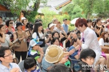 숲속의 힐링콘서트, 신나게 놀아요 결실 팬서비스