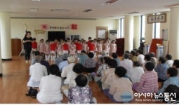 제주시 삼도2동, 삼도어린이집 원아 노인 대상 재롱잔치 벌여