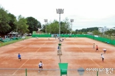 울진서 테니스 동호인 전국대회