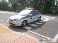 경찰차는 국회 횡단보도에 주차해도 돼?