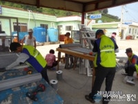 진해구 기동순찰대, 섬마을 연도에서 봉사