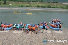 강원 영월 동강 축제 관광객 급증