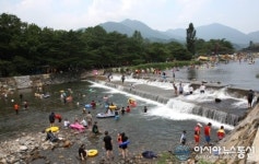 산청군 삼장면 송정숲 유원지