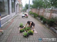 아름다운 학교길 만들어요~