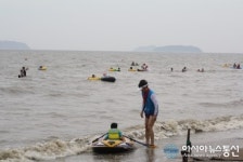 옹진군 북도면 장봉도 옹암해변 축제 열려