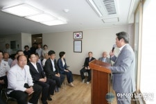 한선재 의장, 소사역푸르지오 경로당 개소식 축하