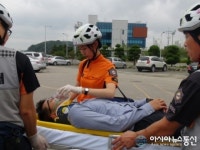 군산소방서, 소방사 신임교육과정 구급차 동승실습