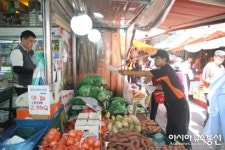 중랑소방서, 추석 대비 사가정시장 화재예방 캠페인 실시