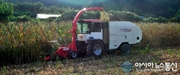 울진 올해 첫 도입 자주식 베일러 효과 탁월