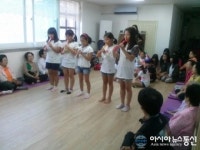 논산부창초 대림아파트 경로당서 봉사활동