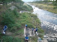 삼성테크윈, 창원시 성산구 ‘남천’ 정화활동