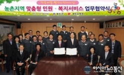 청도군-청도우체국, 행복배달 빨간 자전거 업무협약 맺어