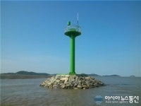 인천항만청, 강화군 아차도 북쪽 해상에 입표(立標) 설치