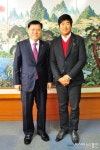 PGA 이동환 선수, 여주시청 방문