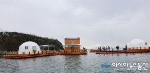 서산, 천수만 바다 해상팬션 준공