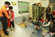 구로소방서, 서울금천초등학교 소방교육 실시