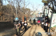인천공단소방서, 산불예방 캠페인 및 진압훈련 실시
