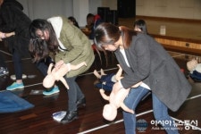 노원소방서, 서울여대 아동학과 심폐소생술 교육 실시