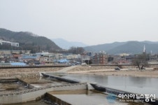 청송군, 용전천 생태하천조성사업 준공