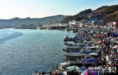 영덕대게의 본산 강구항의 겨울 풍경