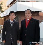 정판용 경남도의원∙김헌일 시의원, 태백동 복지회관 방문