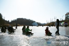 의성군, 도리원 얼음썰매장 개장