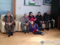 트롯신동 송별, 문학경로당 효도 공연