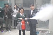 국제학교 하비에르, 소방교육 받아